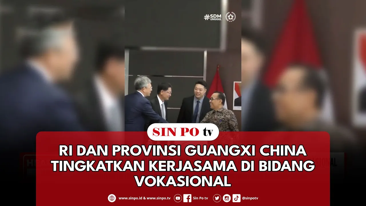 RI Dan Provinsi Guangxi China Tingkatkan Kerjasama Di Bidang Vokasional