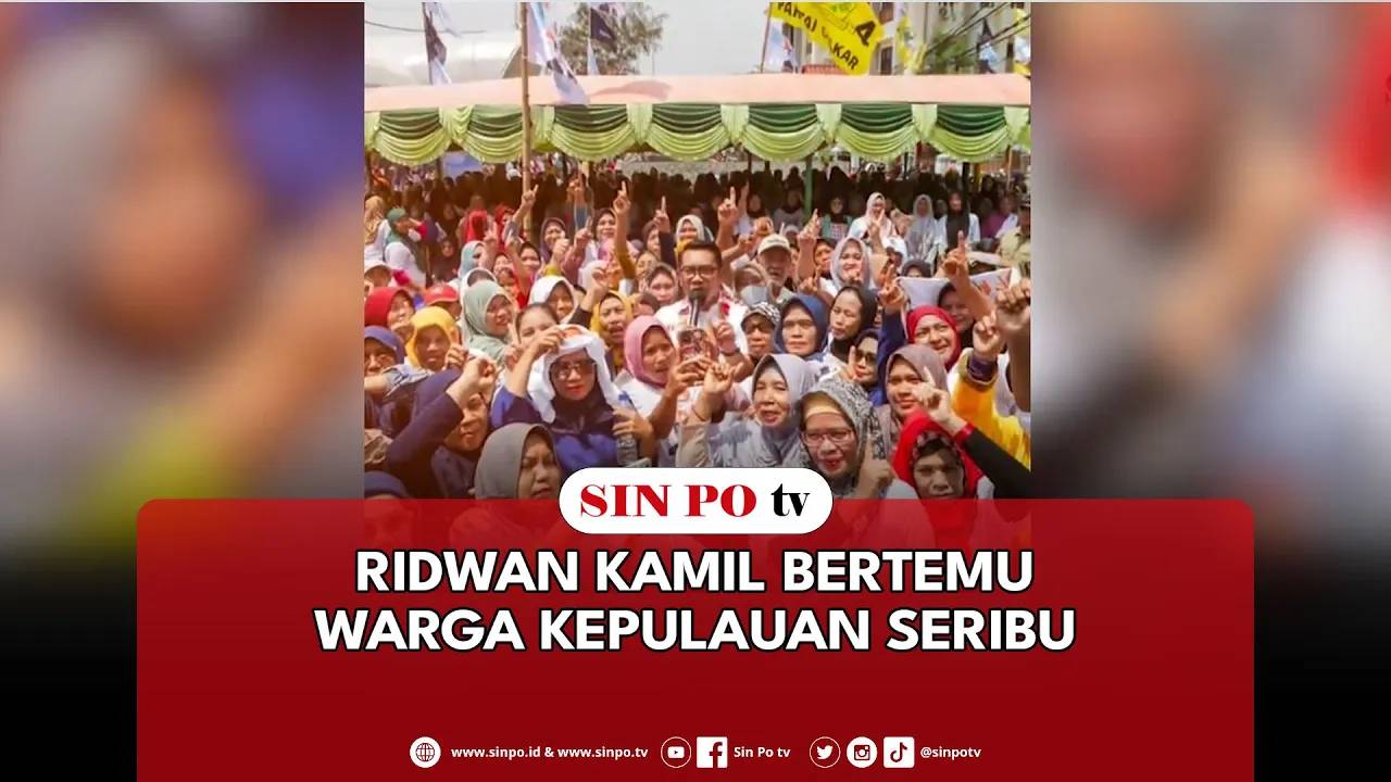 Ridwan Kamil Bertemu Warga Kepulauan Seribu