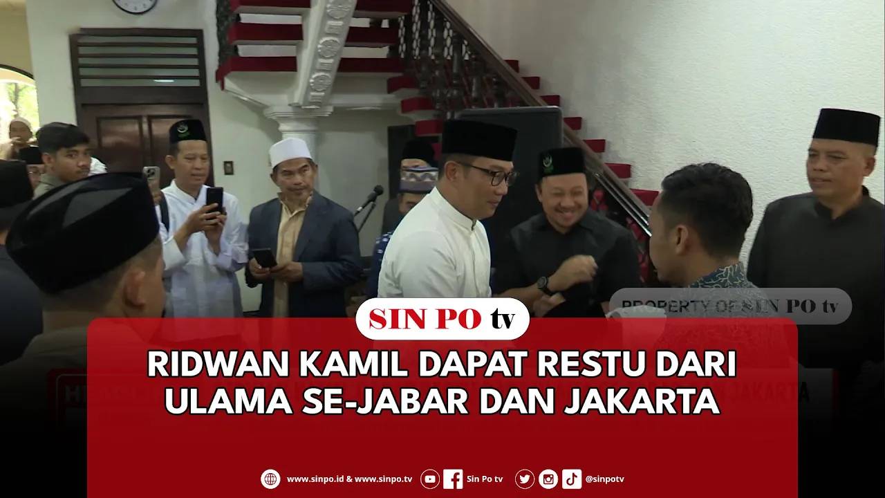 Ridwan Kamil Dapat Restu Dari Ulama Se-Jabar Dan Jakarta