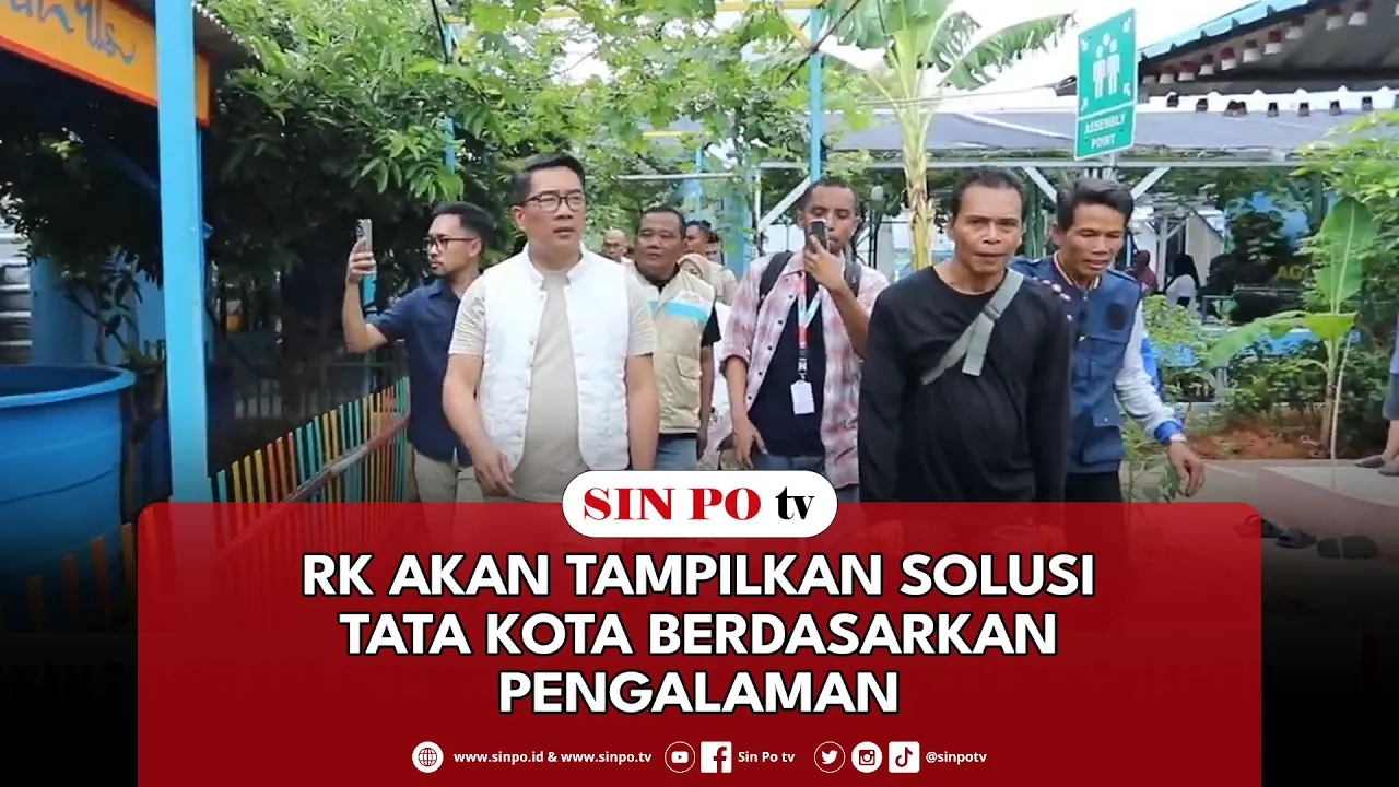 RK Akan Tampilkan Solusi Tata Kota Berdasarkan Pengalaman