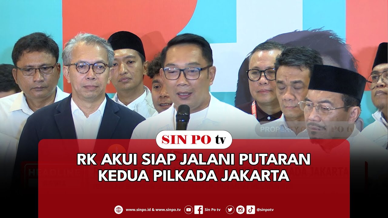 RK Akui Siap Jalani Putaran Kedua Pilkada Jakarta