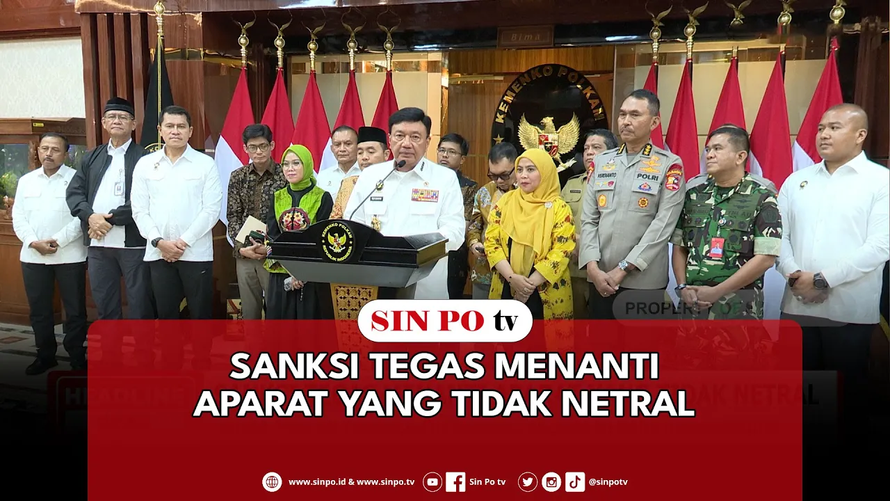 Sanksi Tegas Menanti Aparat Yang Tidak Netral