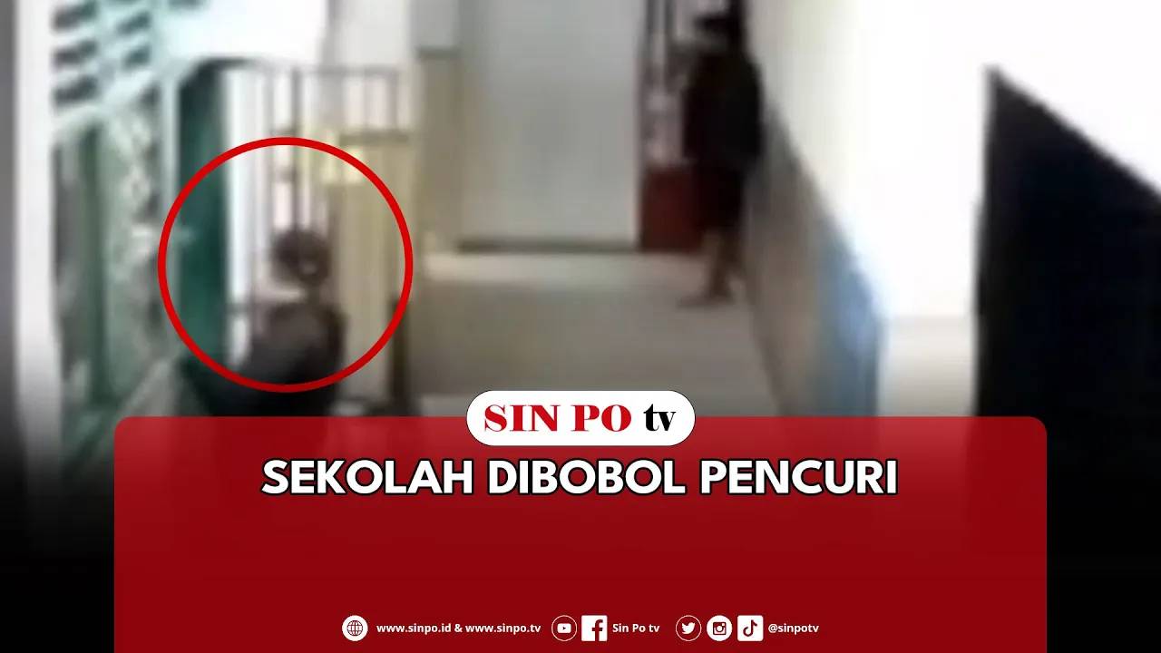 Sekolah Dibobol Pencuri