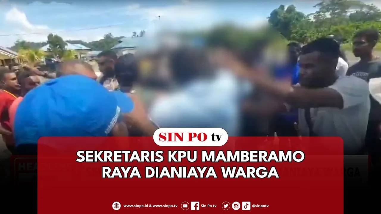 Sekretaris KPU Mamberamo Raya Dianiaya Warga