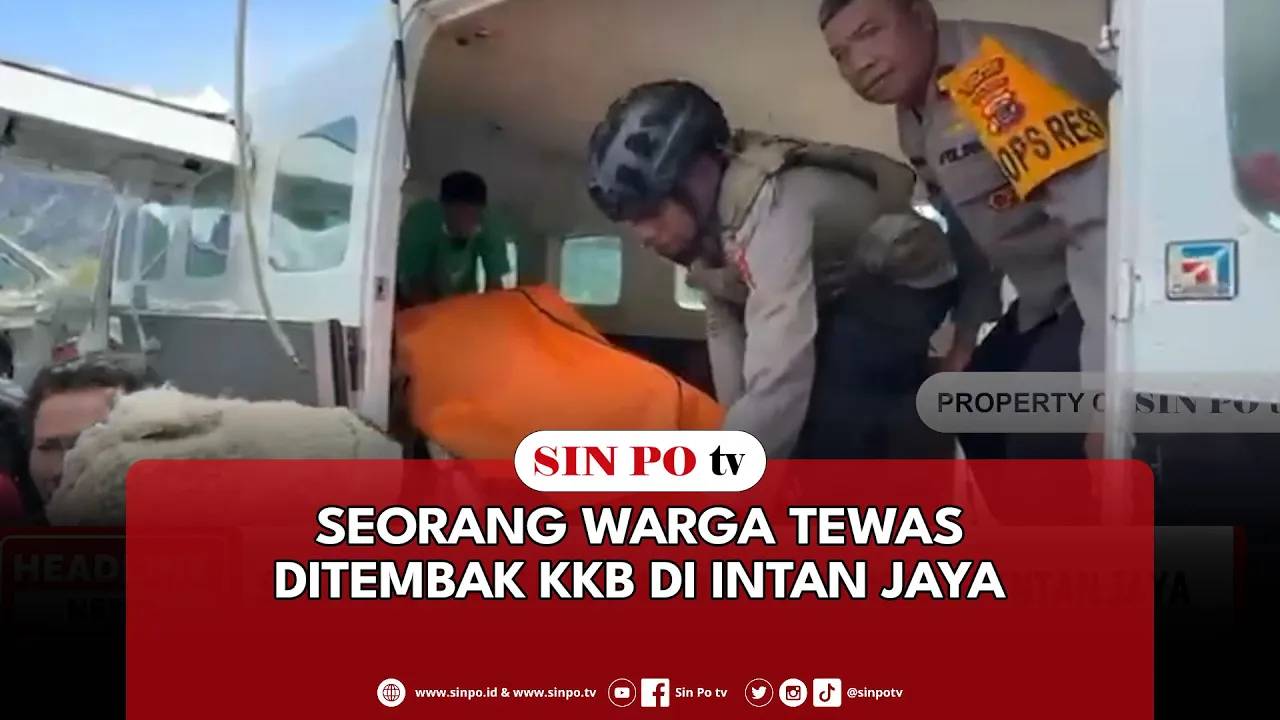 Seorang Warga Tewas Ditembak KKB Di Intan Jaya