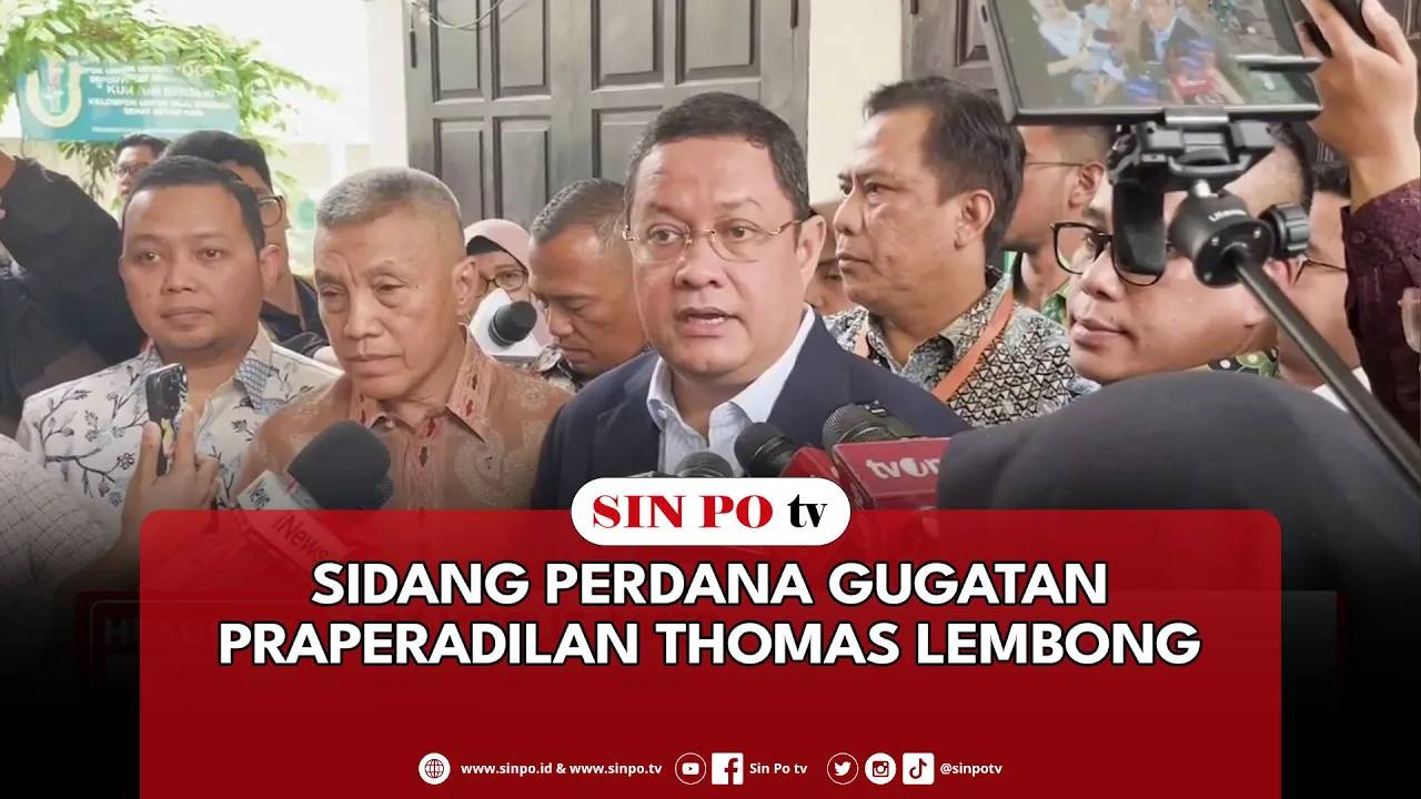 Sidang Perdana Gugatan Praperadilan Thomas Lembong