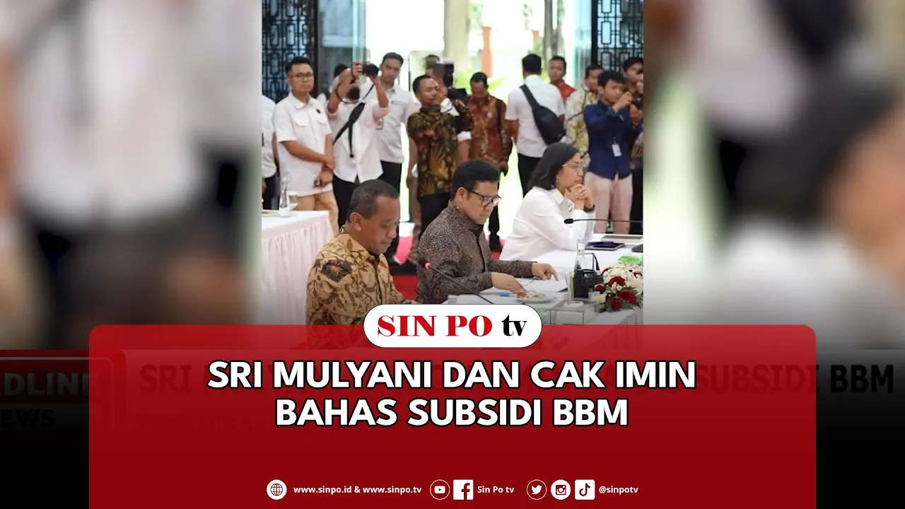 Sri Mulyani Dan Cak Imin Bahas Subsidi BBM