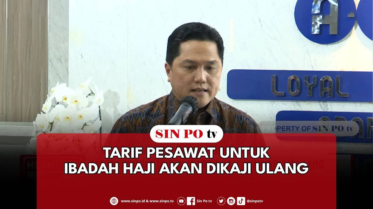 Tarif Pesawat Untuk Ibadah Haji Akan Dikaji Ulang