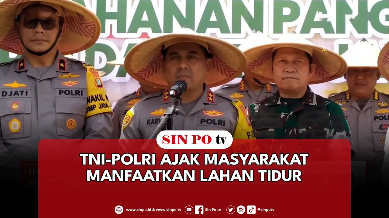 TNI-Polri Ajak Masyarakat Manfaatkan Lahan Tidur