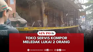 Toko Servis Kompor Meledak Lukai 2 Orang