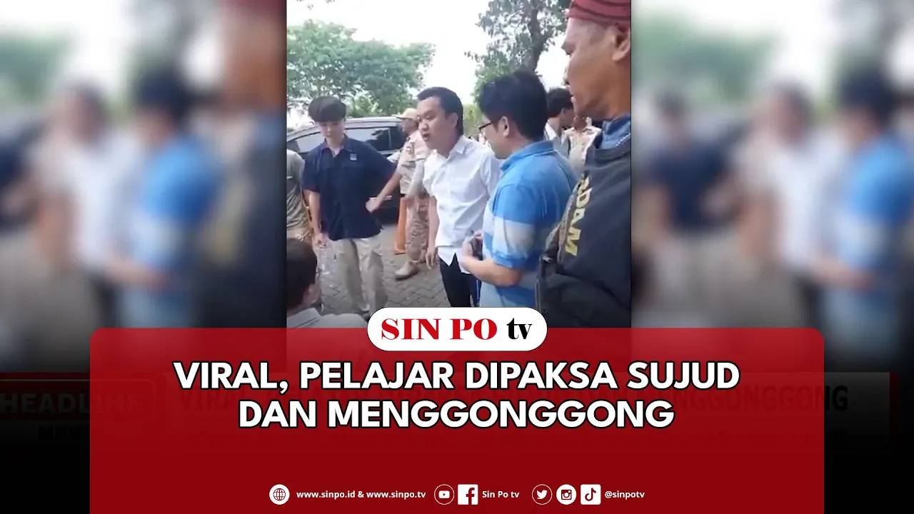 Viral, Pelajar Dipaksa Sujud Dan Menggonggong