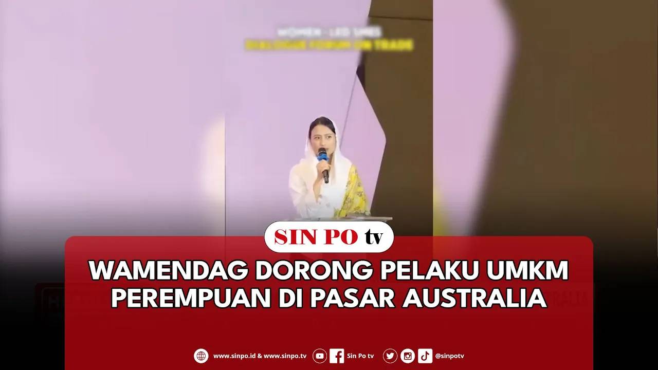 Wamendag Dorong Pelaku UMKM Perempuan Di Pasar Australia
