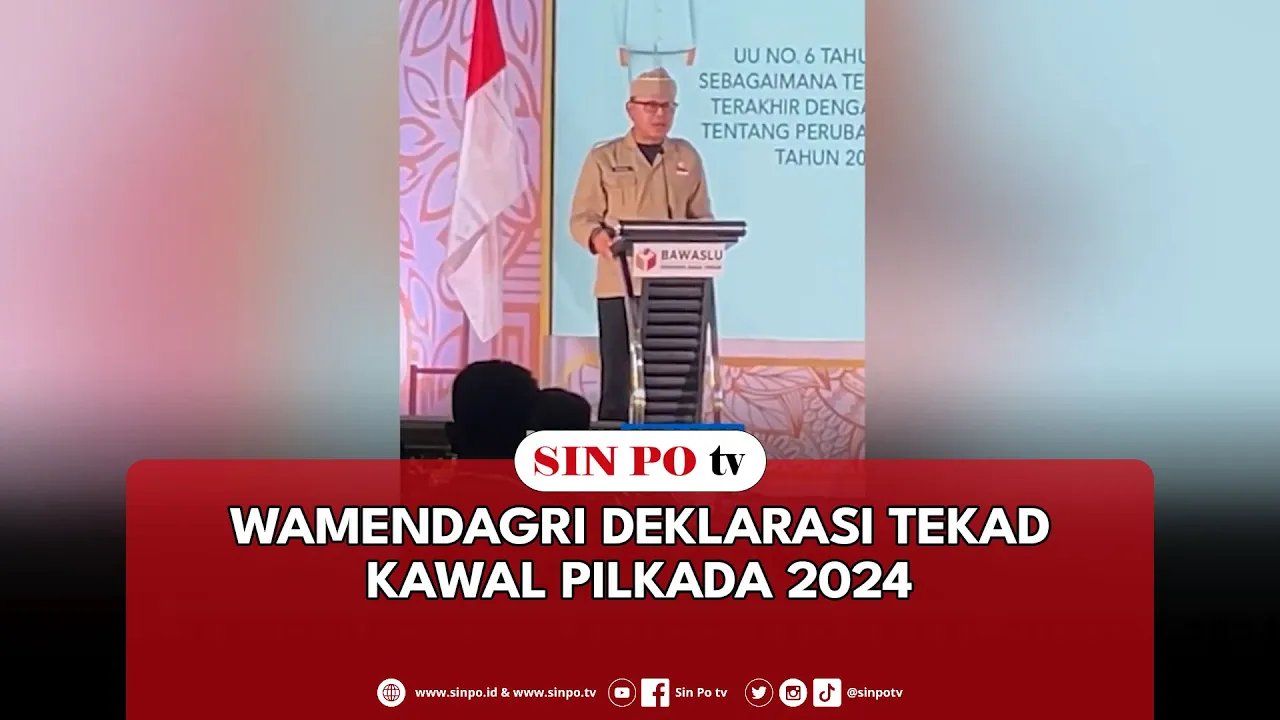 Wamendagri Deklarasi Tekad Kawal Pilkada 2024