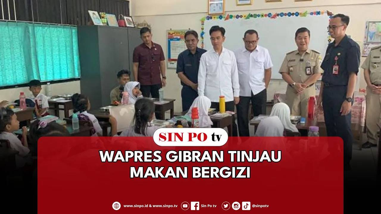 Wapres Gibran Tinjau Makan Bergizi