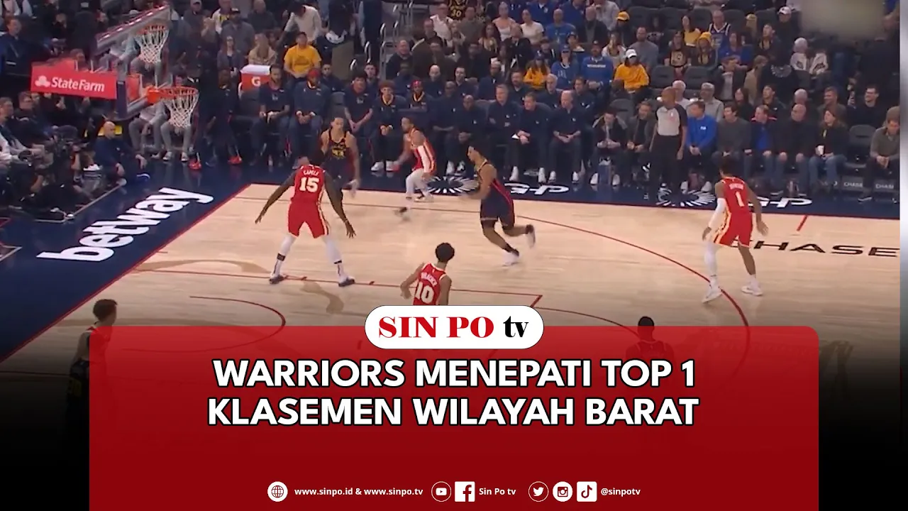 Warriors Menepati Top 1 Klasemen Wilayah Barat