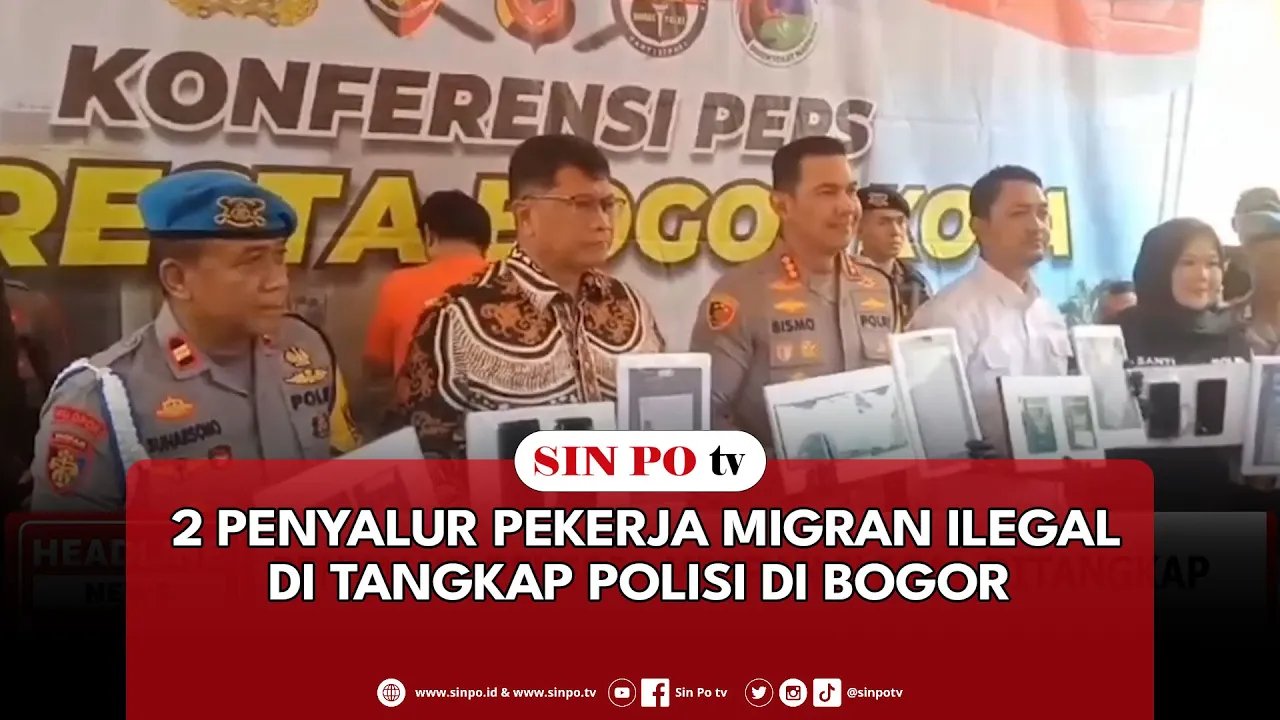 2 Penyalur Pekerja Migran Ilegal Di Tangkap Polisi Di Bogor