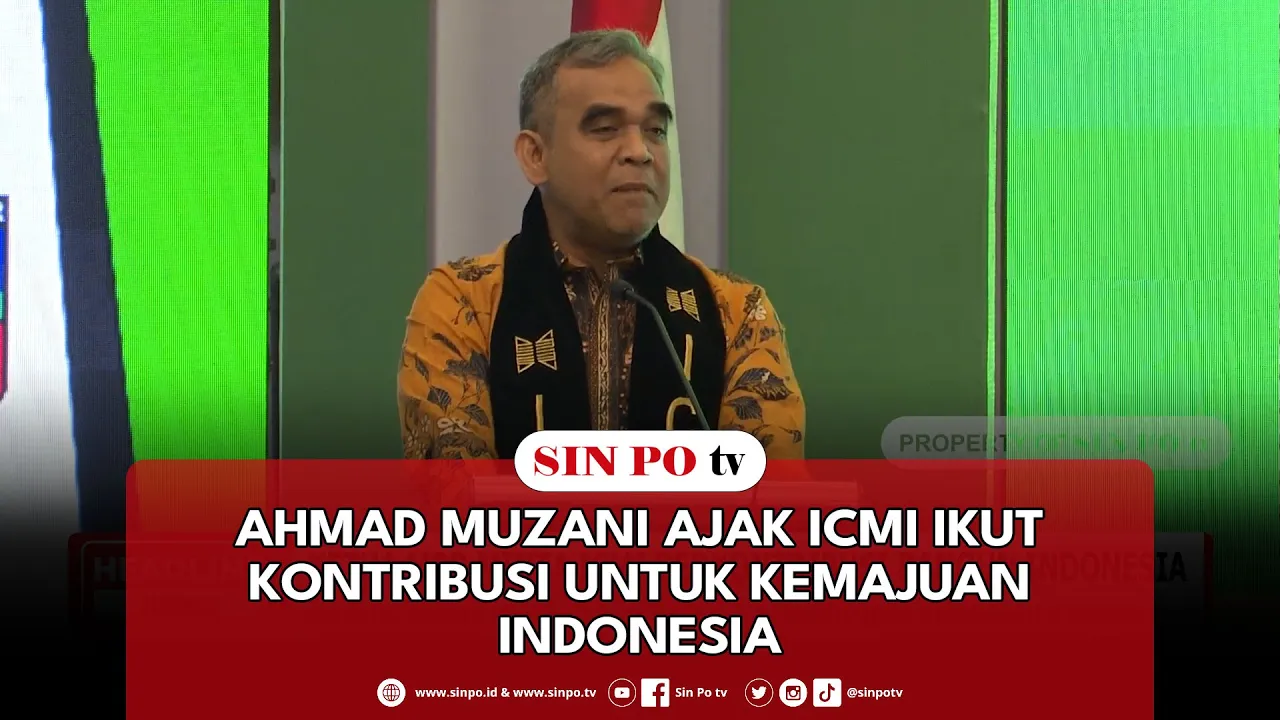 Ahmad Muzani Ajak ICMI Ikut Kontribusi Untuk Kemajuan Indonesia