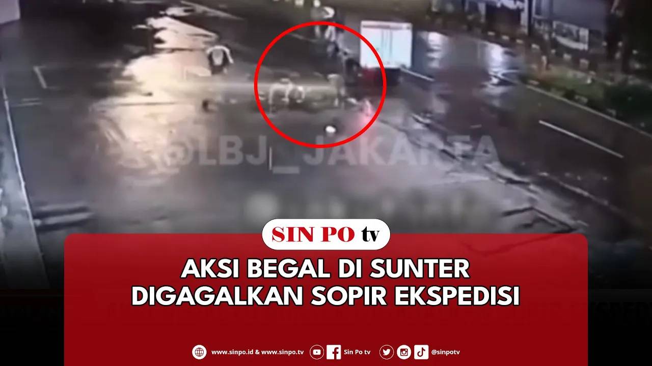 Aksi Begal Di Sunter Digagalkan Sopir Ekspedisi