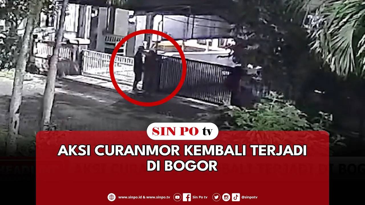 Aksi Curanmor Kembali Terjadi Di Bogor