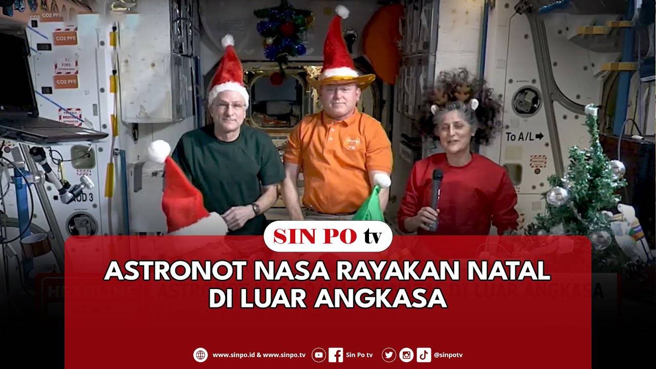 Astronot NASA Rayakan Natal Di Luar Angkasa