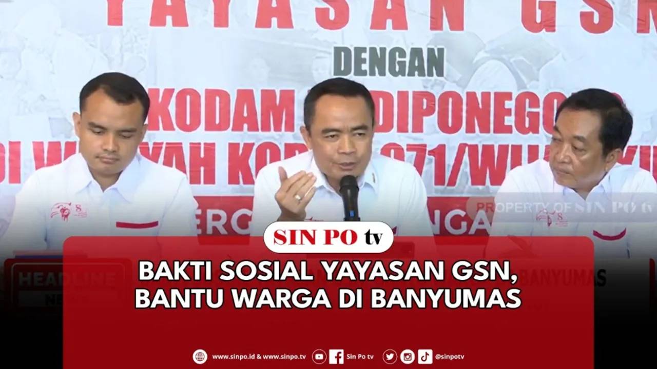 Bakti Sosial Yayasan GSN, Bantu Warga Di Banyumas