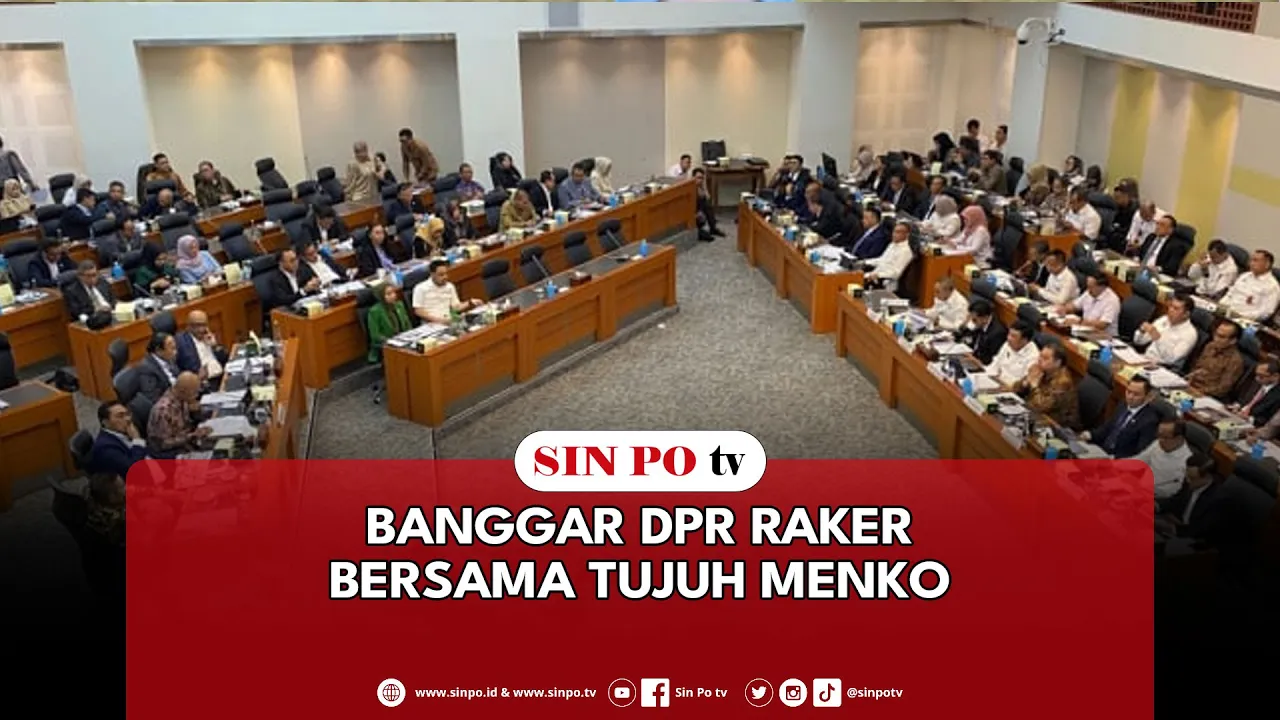 Banggar DPR Raker Bersama Tujuh Menko