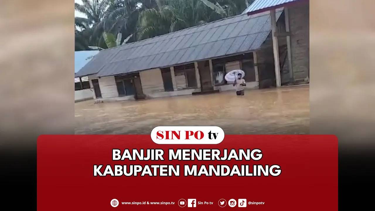 Banjir Menerjang Kab Mandailing