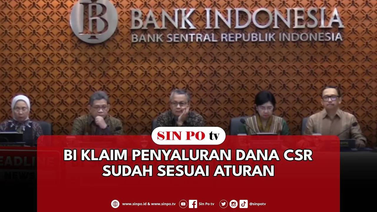 BI Klaim Penyaluran Dana CSR Sudah Sesuai Aturan