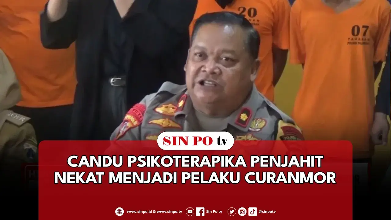 Candu Psikoterapika Penjahit Nekat Menjadi Pelaku Curanmor