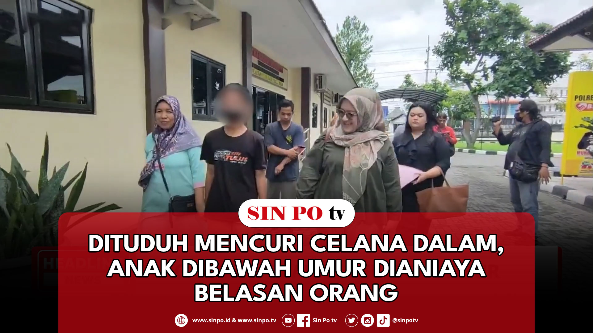 Dituduh Mencuri Celana Dalam, Anak Dibawah Umur Dianiaya Belasan Orang