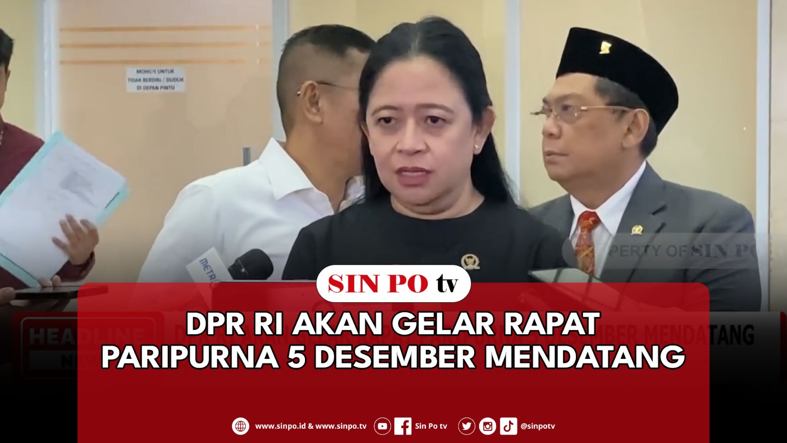 DPR RI Akan Gelar Rapat Paripurna 5 Desember Mendatang