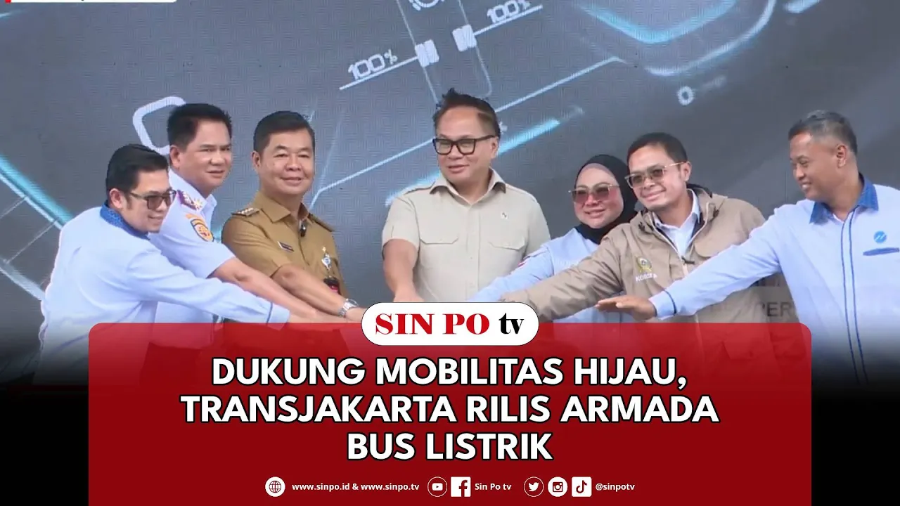 Dukung Mobilitas Hijau, Transjakarta Rilis Armada Bus Listrik