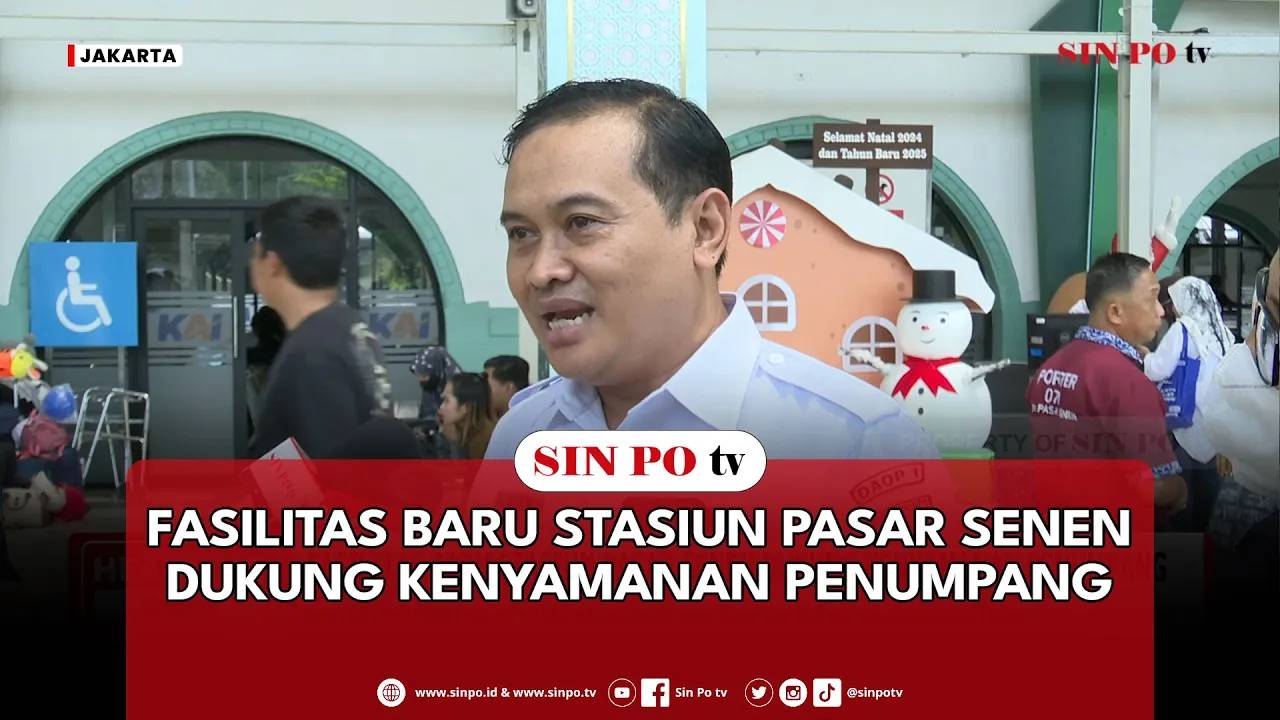 Fasilitas Baru Stasiun Pasar Senen Dukung Kenyamanan Penumpang