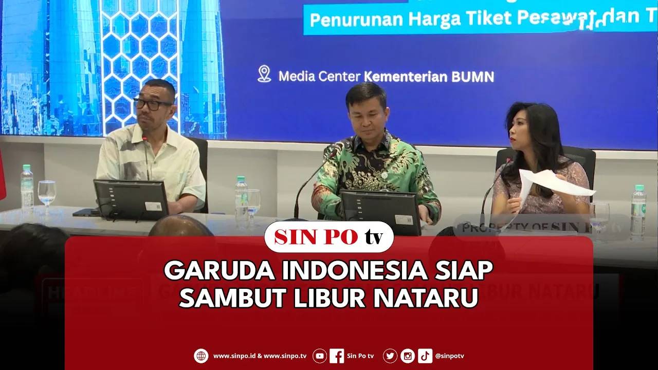 Garuda Indonesia Siap Sambut Libur Nataru