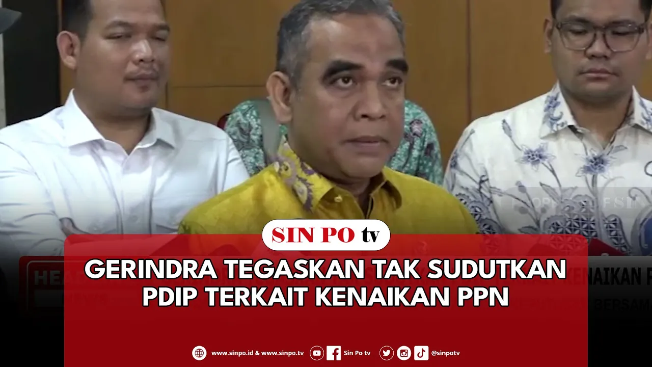 Gerindra Tegaskan Tak Sudutkan PDIP Terkait Kenaikan PPN