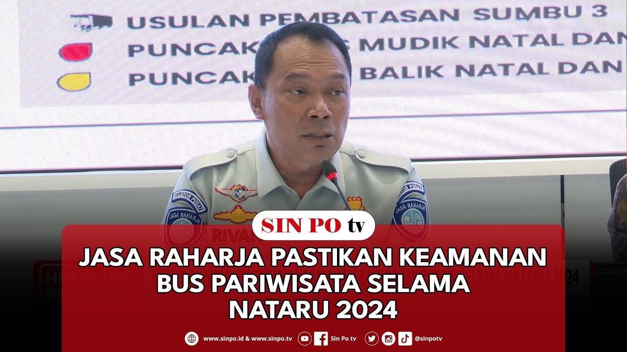 Jasa Raharja Pastikan Keamanan Bus Pariwisata Selama Nataru 2024