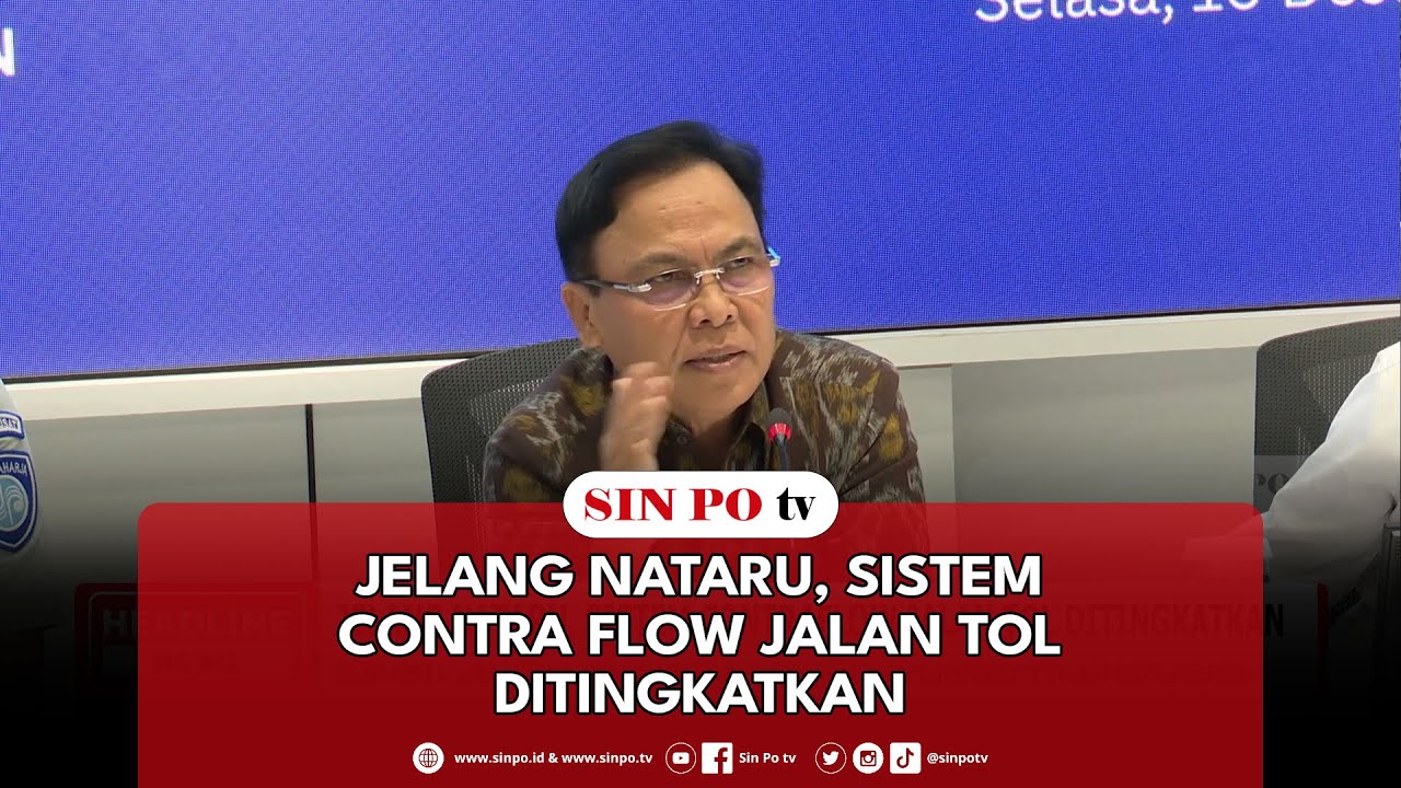 Jelang Nataru, Sistem Contra Flow Jalan Tol Ditingkatkan