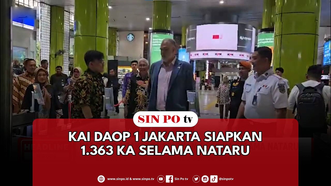 KAI Daop 1 Jakarta Siapkan 1.363 KA Selama Nataru