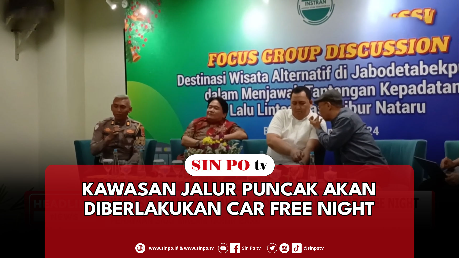 Kawasan Jalur Puncak Akan Diberlakukan Car Free Night