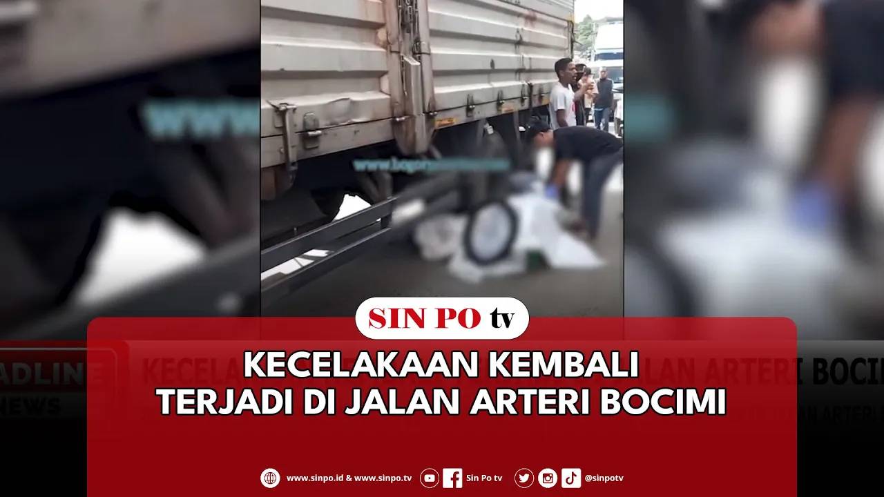Kecelakaan Kembali Terjadi Di Jalan Arteri Bocimi