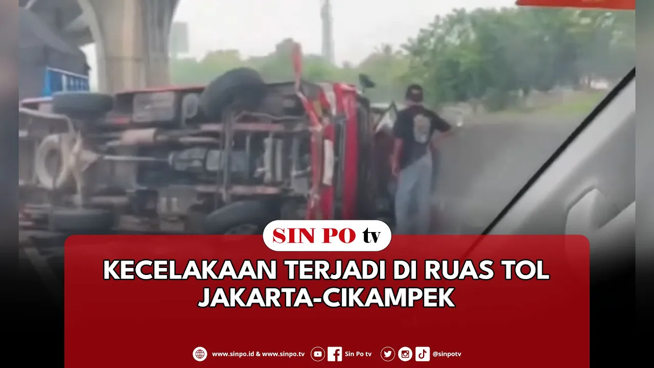 Kecelakaan Terjadi Di Ruas Tol Jakarta-Cikampek