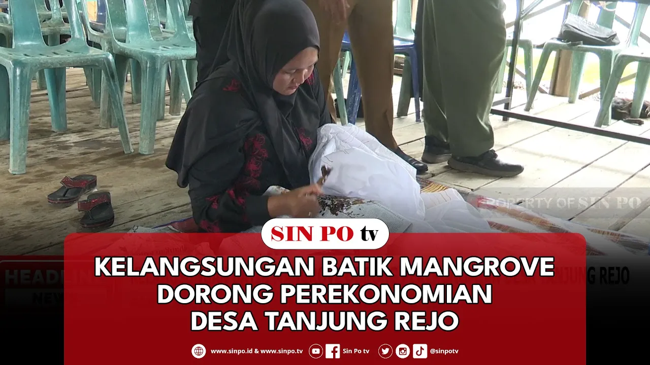 Kelangsungan Batik Mangrove Dorong Perekonomian Desa Tanjung Rejo