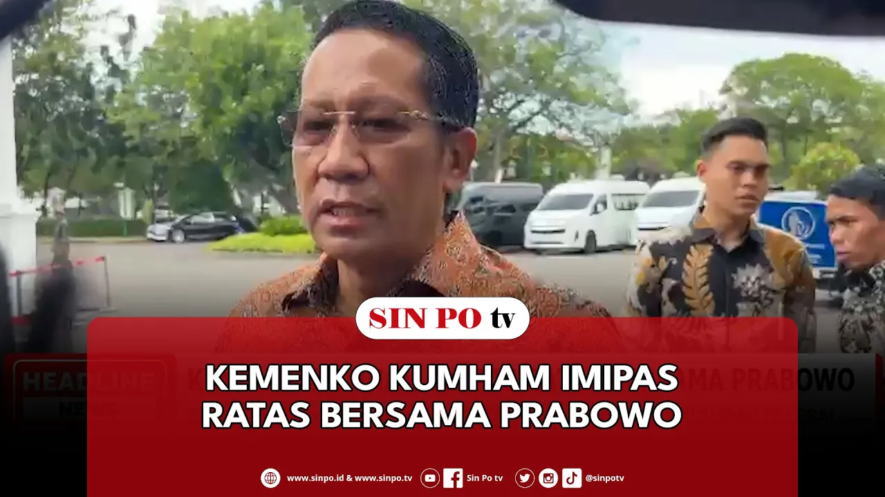 Kemenko Kumham Imipas Ratas Bersama Prabowo