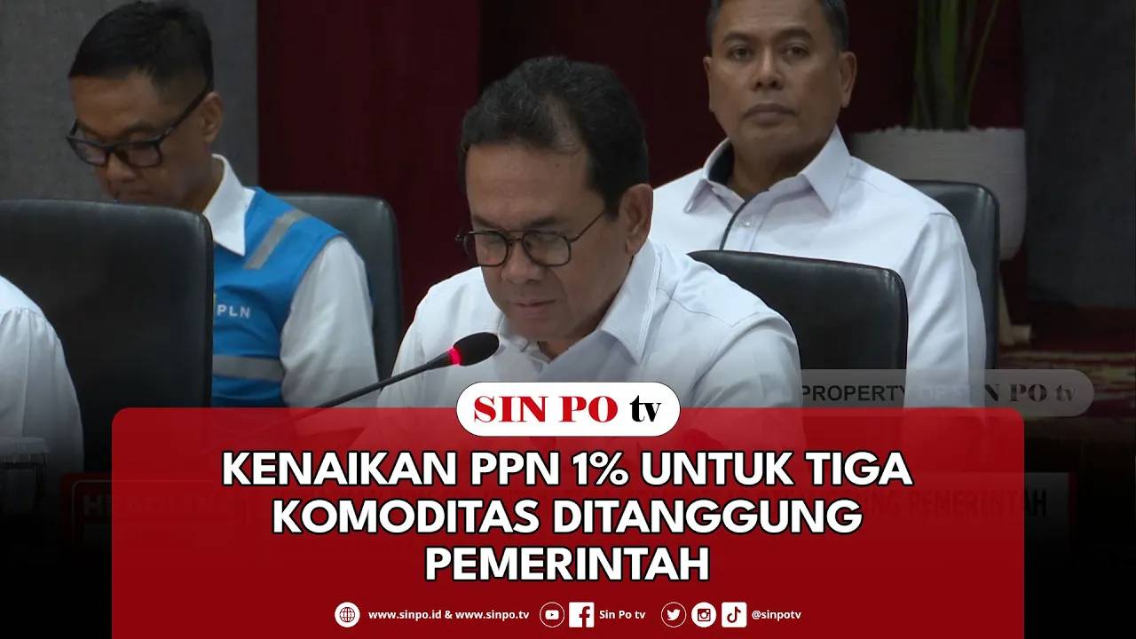 Kenaikan PPN 1% Untuk Tiga Komoditas Ditanggung Pemerintah