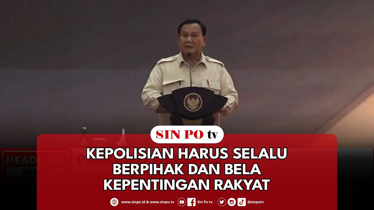 Kepolisian Harus Selalu Berpihak Dan Bela Kepentingan Rakyat