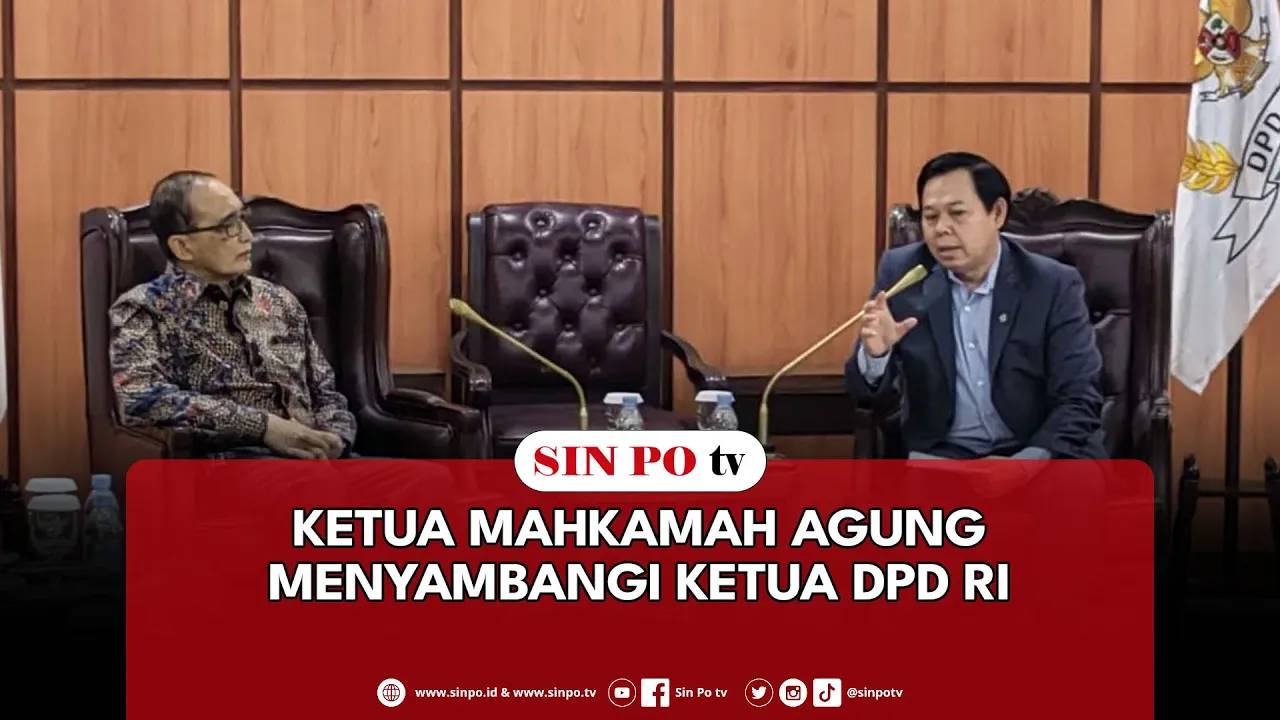 Ketua Mahkamah Agung Menyambangi Ketua DPD RI