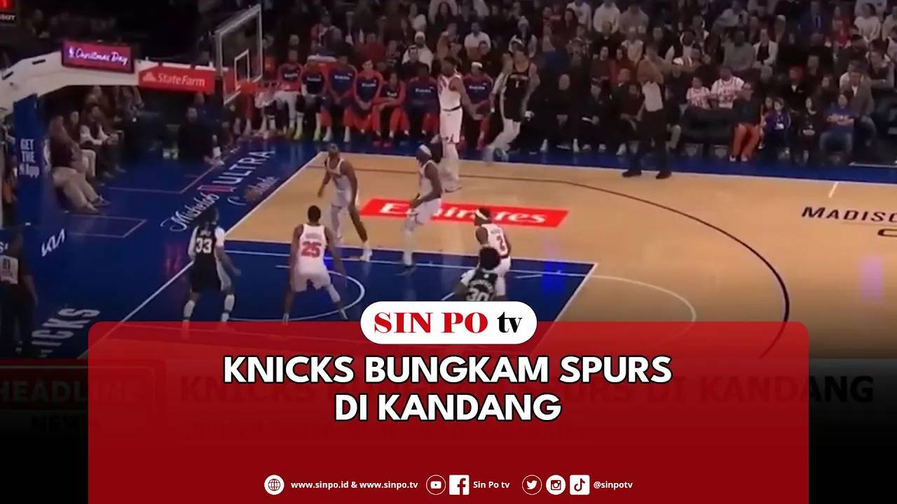 Knicks Bungkam Spurs Di Kandang