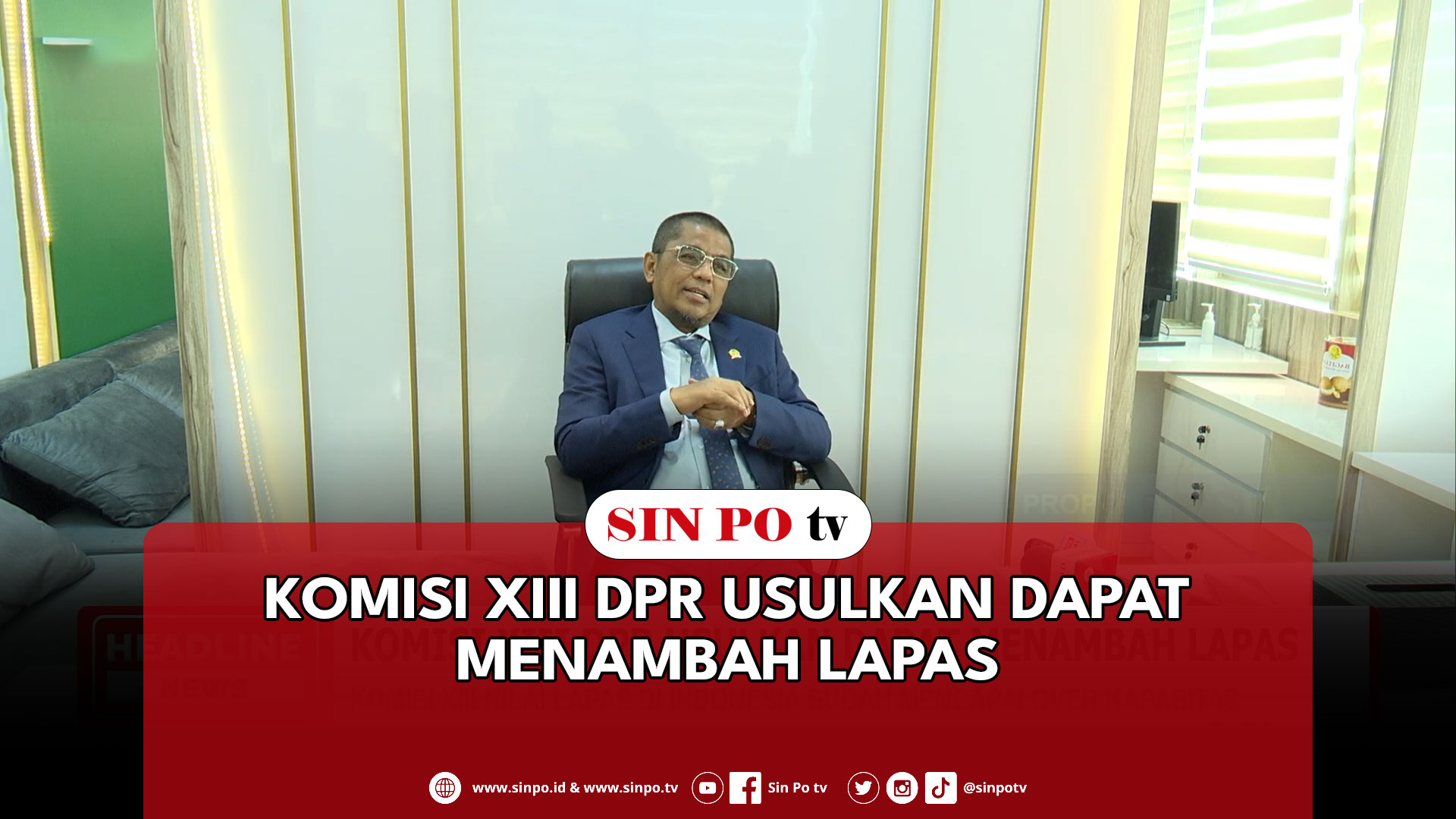 Komisi XIII DPR Usulkan Dapat Menambah Lapas