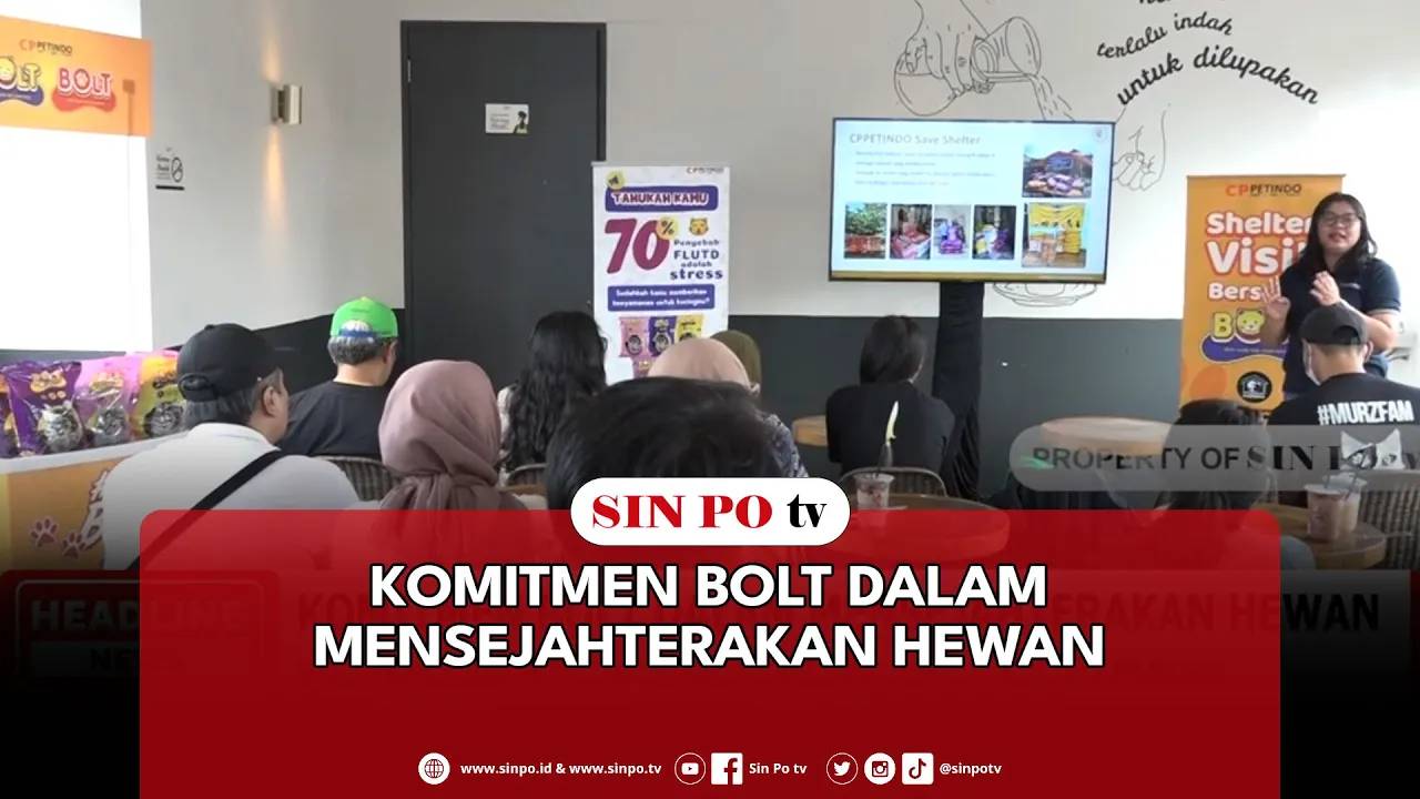 Komitmen Bolt Dalam Mensejahterakan Hewan