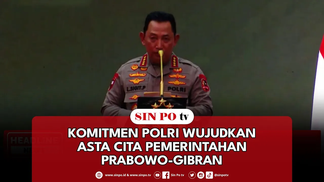 Komitmen Polri Wujudkan Asta Cita Pemerintahan Prabowo-Gibran